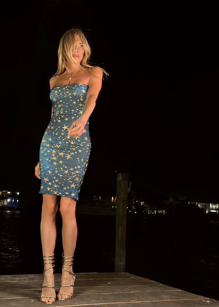 Robe bustier Pamela : visez les étoiles