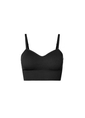 Clare V-Neck Ribbed Bralette
