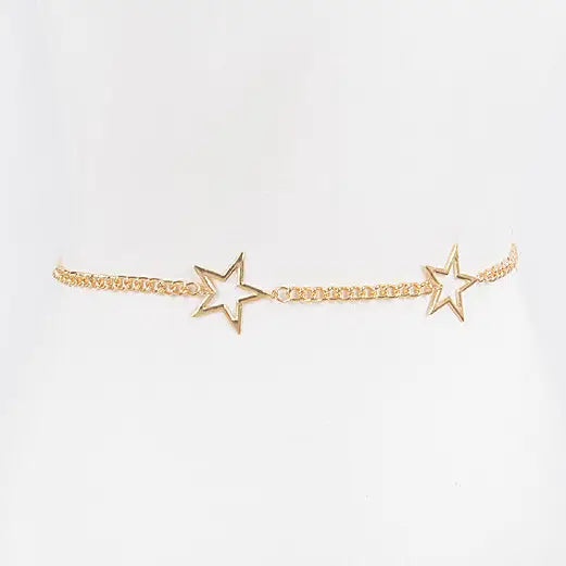 Gold Star Lined Up Belt
