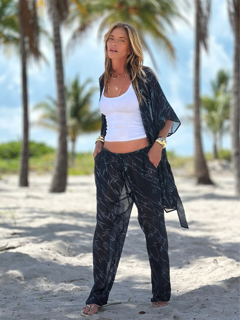 Tulum Pant Navy Bamboo (Limited Edition)