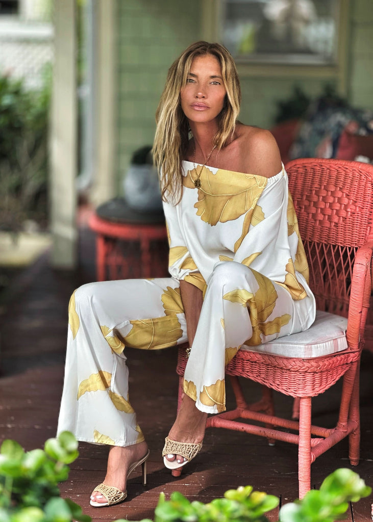 Briana Top Gold Orchid