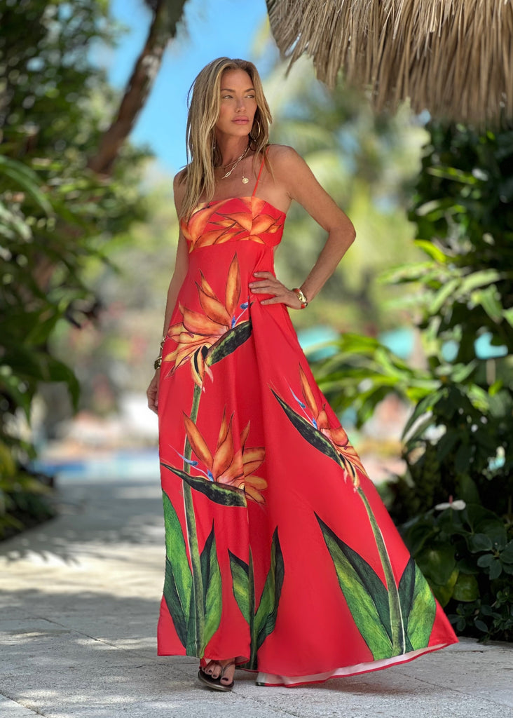 Robe Trish Crocodile Électrique
