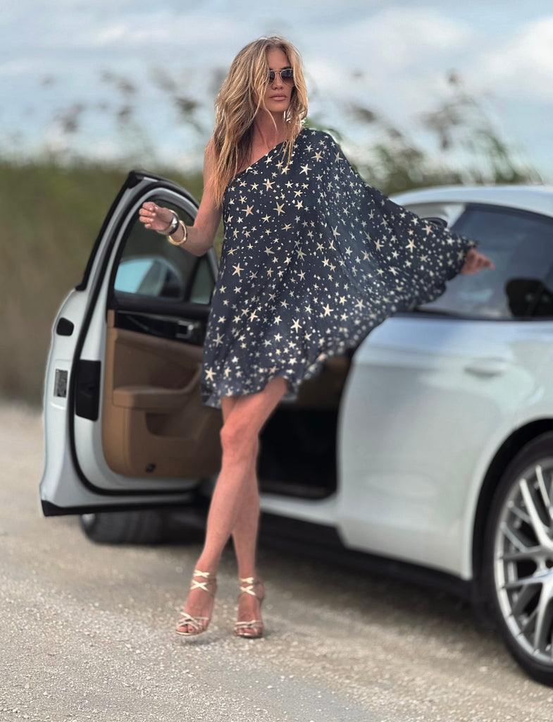 Renee Mini Kaftan Guépard