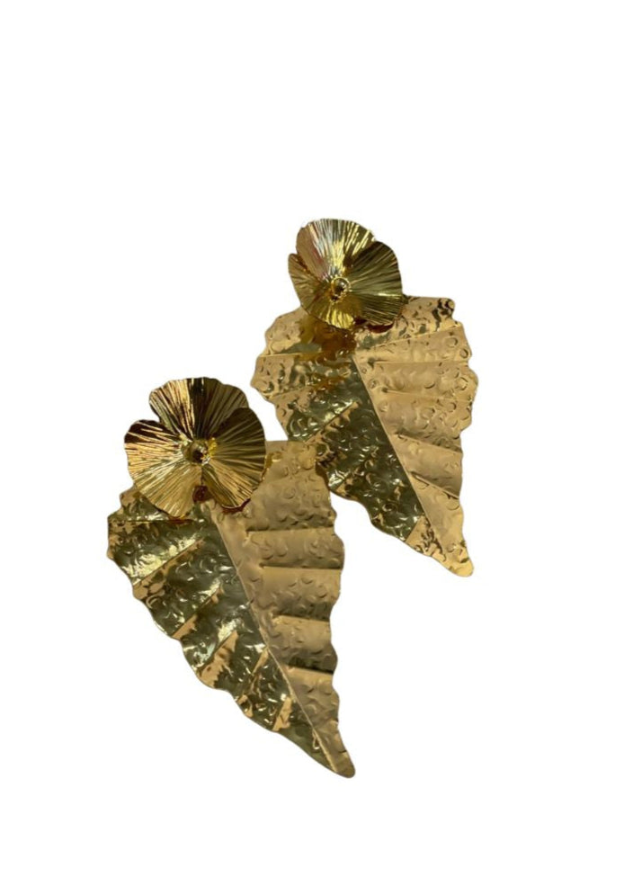 Golden Fern Muse Earrings