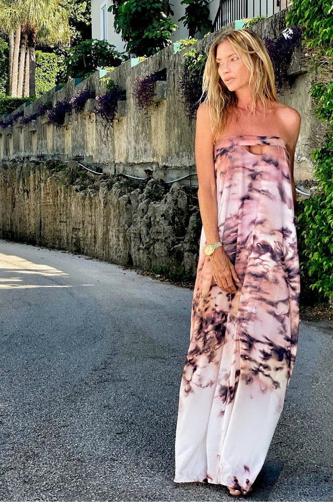 Robe Trish imprimé tempête