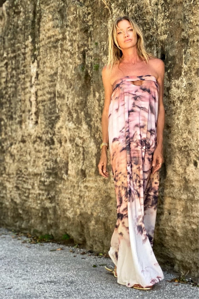 Robe Trish imprimé tempête