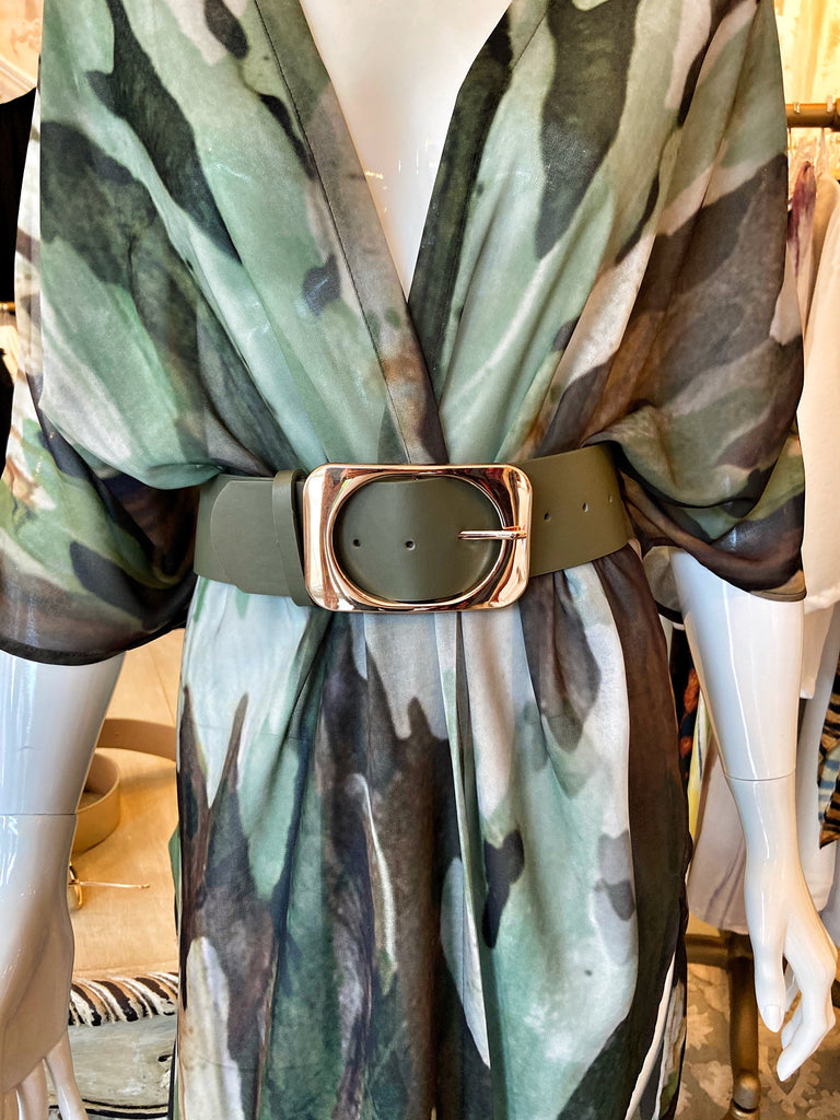 Frankie Belt Green Sage